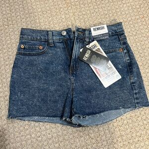 Rewash Vintage Blue Denim Shorts